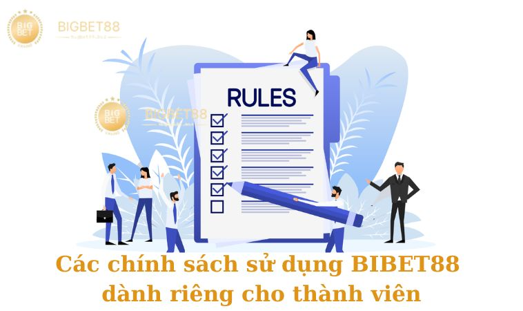 Các chính sách sử dụng BIBET88 dành riêng cho thành viên