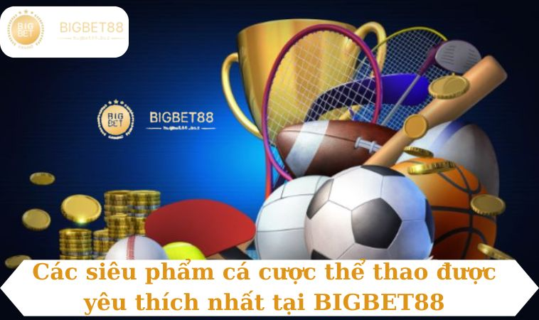 Các siêu phẩm cá cược thể thao được yêu thích nhất tại BIGBET88