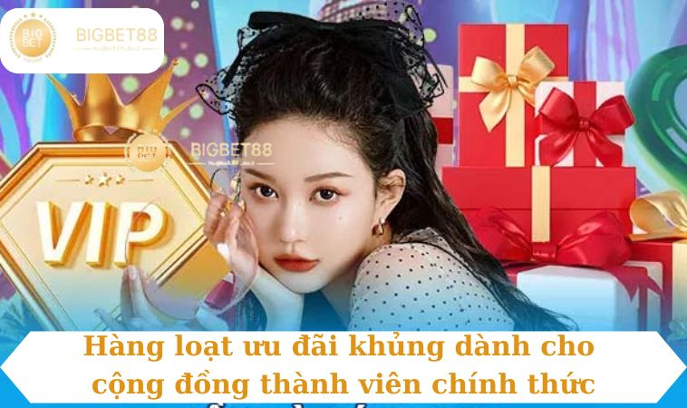 Hàng loạt ưu đãi khủng dành cho cộng đồng thành viên chính thức