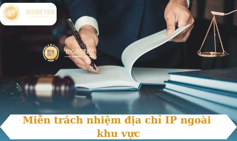 Miễn trách nhiệm địa chỉ IP ngoài khu vực