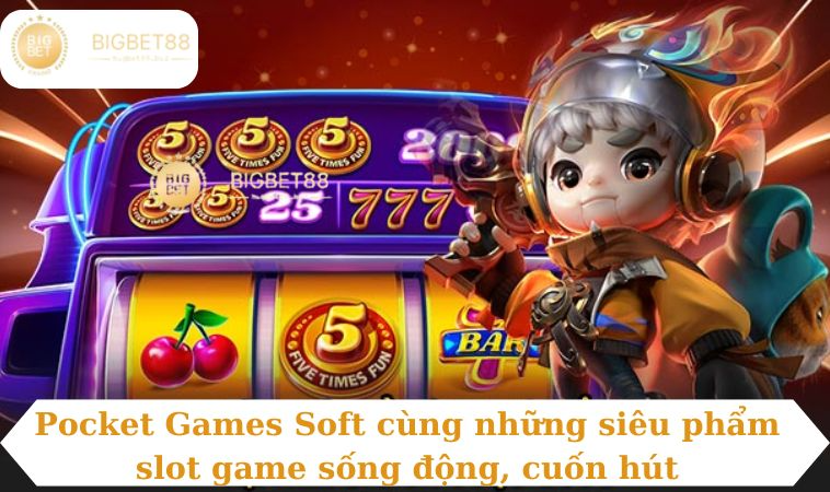 Pocket Games Soft cùng những siêu phẩm slot game sống động, cuốn hút