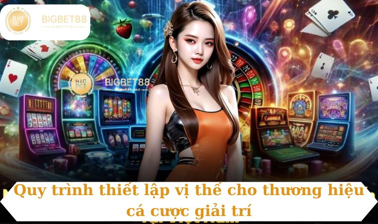 Quy trình thiết lập vị thế cho thương hiệu cá cược giải trí