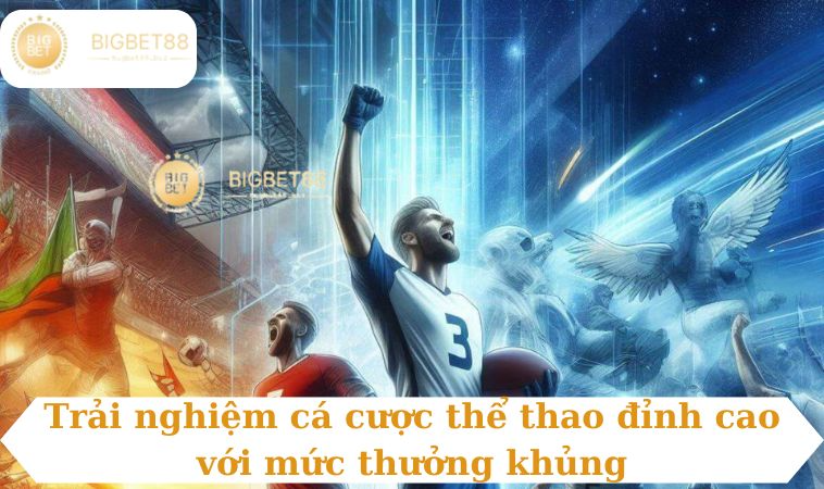 Trải nghiệm cá cược thể thao đỉnh cao với mức thưởng khủng